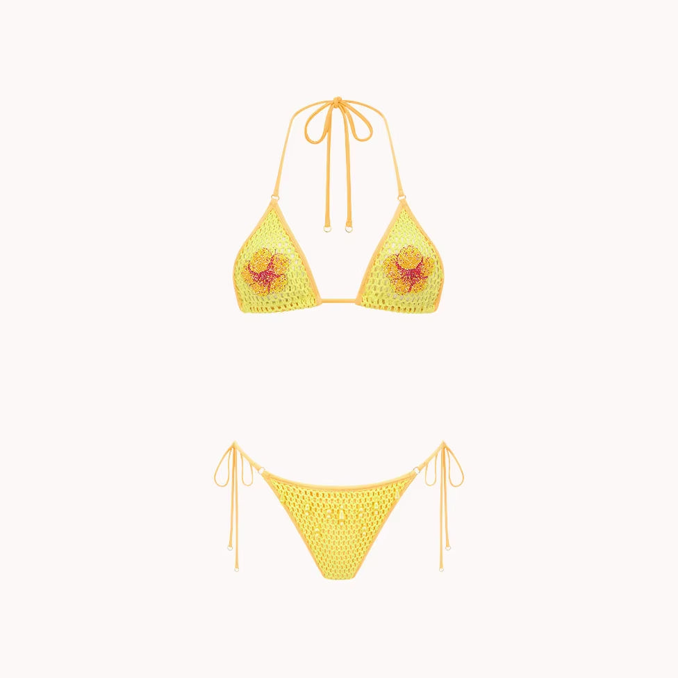 Sexy Swimsuit Bikini with Skirt Women Swimwear High Leg Swimwear Bathing Suit Beachwear Bandeau Biquini